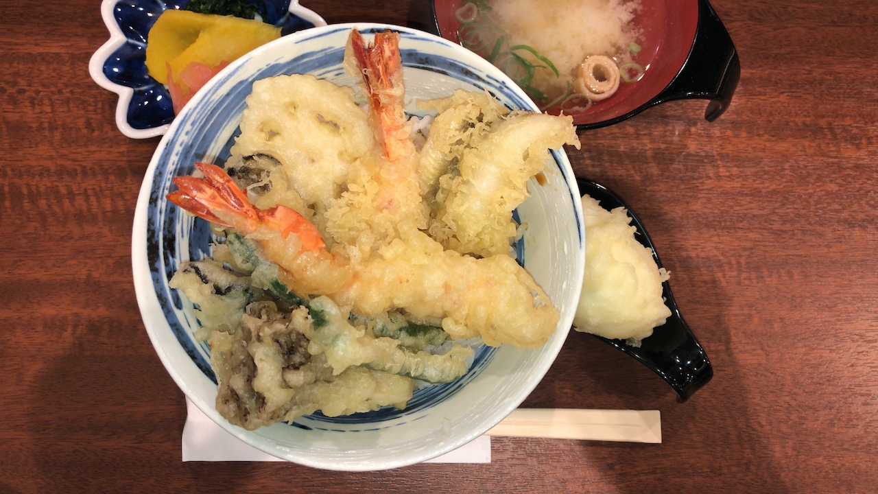 【閉店】エキエ広島のグルメ「天ぷら 汐（うしお）」でサクサクの天ぷらランチ！